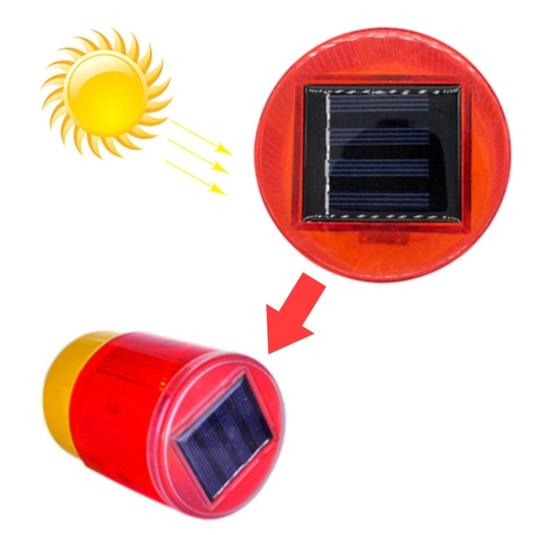Night Solar Safety Warning Flash Light, Specification:01 Screw Fixed(White) - Warning Lights by PMC TechLife | Online Shopping South Africa | PMC TechLife | Buy Now Pay Later Mobicred
