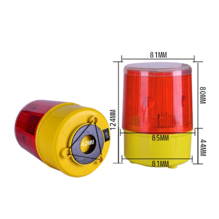 Night Solar Safety Warning Flash Light, Specification:04 Magnet(Blue) - Warning Lights by PMC Jewellery | Online Shopping South Africa | PMC Jewellery | Buy Now Pay Later Mobicred