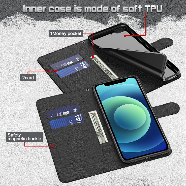 For OPPO Reno7 5G/Find X5 Lite 3D Painting Pattern TPU + PU Leather Phone Case(Gold Butterfly) - OPPO Cases by PMC TechLife | Online Shopping South Africa | PMC TechLife | Buy Now Pay Later Mobicred