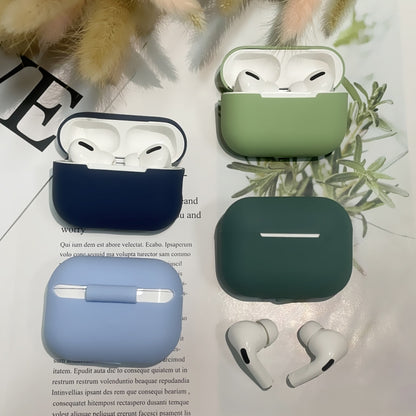 For AirPods Pro 2 Earphone Silicone Protective Case(Dark Green) - For AirPods Pro 2 by PMC Jewellery | Online Shopping South Africa | PMC Jewellery | Buy Now Pay Later Mobicred