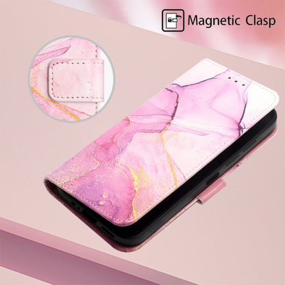 For Motorola Moto G32 PT003 Marble Pattern Flip Leather Phone Case(Pink Purple) - Motorola Cases by PMC Jewellery | Online Shopping South Africa | PMC Jewellery | Buy Now Pay Later Mobicred