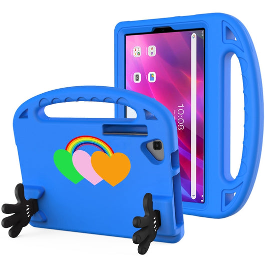 For Lenovo Tab K10 Love Small Palm Holder EVA Tablet Case(Blue) - Lenovo by PMC Jewellery | Online Shopping South Africa | PMC Jewellery | Buy Now Pay Later Mobicred