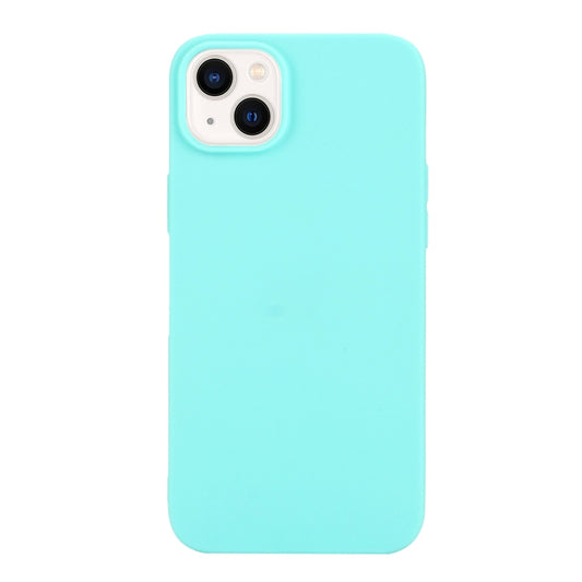 For iPhone 14 Plus Solid Color Frosted Silicone Phone Case(Light Blue) - iPhone 14 Plus Cases by PMC Jewellery | Online Shopping South Africa | PMC Jewellery