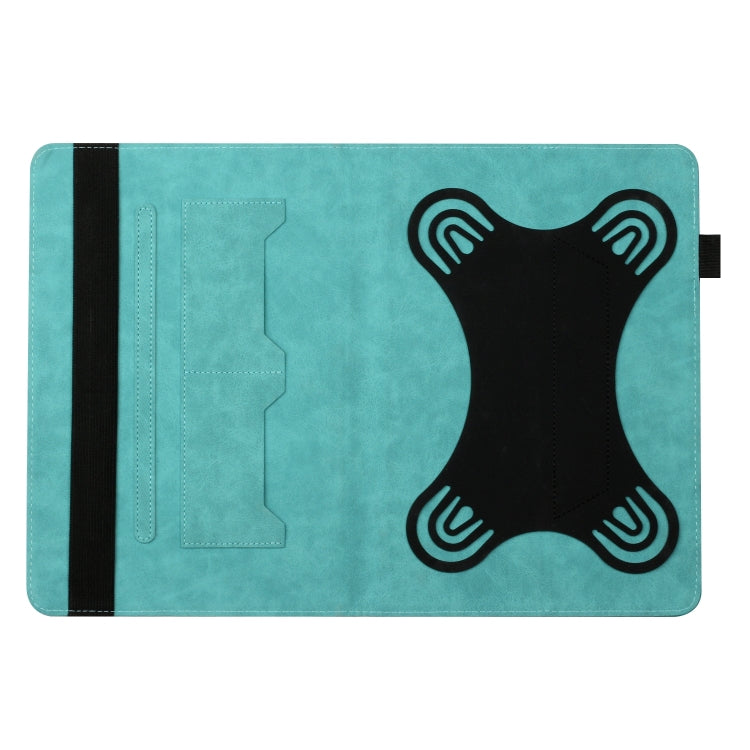 For 10 inch Life Tree Pattern Flip Universal Leather Tablet Case(Blue) - free shipping - PMC TechLife - Order now!