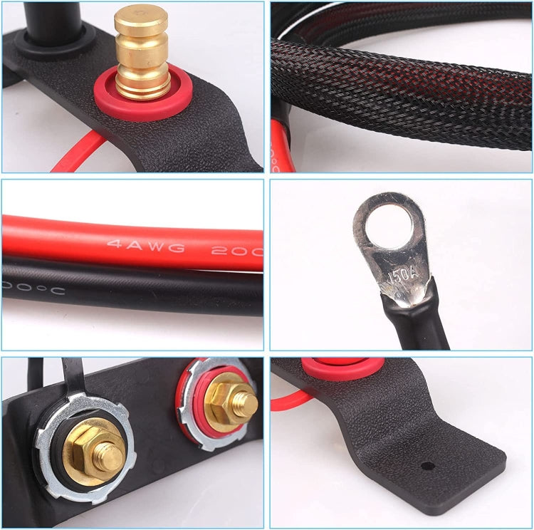 Car Battery Jumper Starter, Style:0.7cm - EV Charging Cables by PMC TechLife | Online Shopping South Africa | PMC TechLife