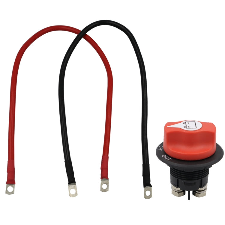 100A 8AWG Car Yacht Battery Selector Isolator Disconnect Rotary Switch Cut With Power Cord - Car Switches by PMC Jewellery | Online Shopping South Africa | PMC Jewellery | Buy Now Pay Later Mobicred