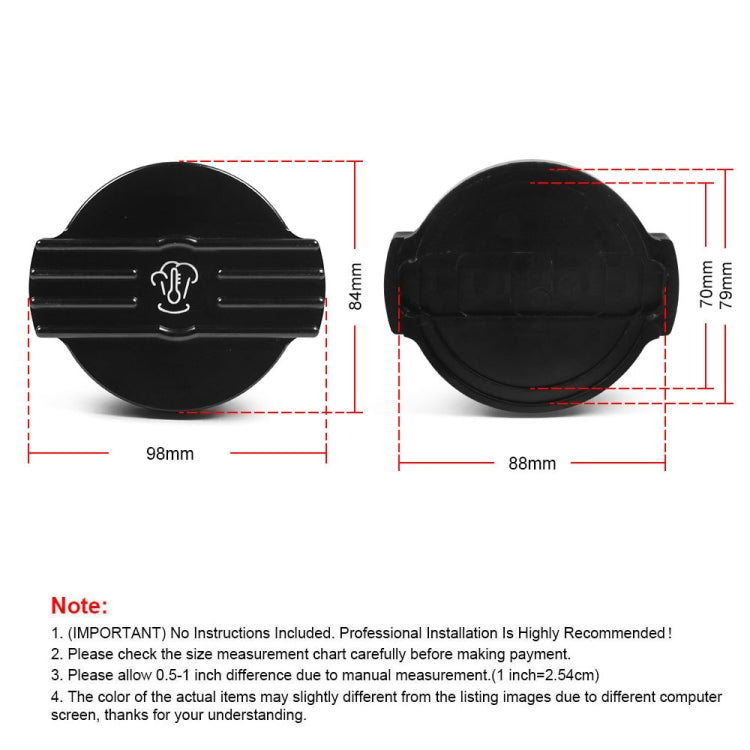 For Volkswagen Car Engine Protect Cap Cover, Style:Radiator Cap - Tank Covers by PMC Jewellery | Online Shopping South Africa | PMC Jewellery