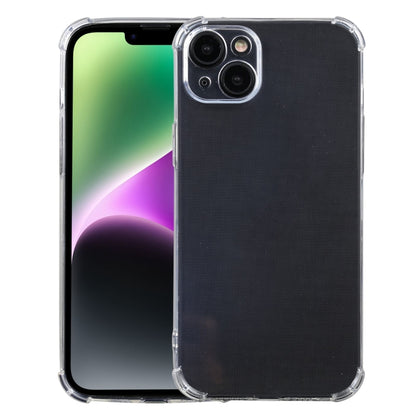 For iPhone 14 Plus Airbag Shockproof TPU Phone Case(Transparent) - iPhone 14 Plus Cases by PMC Jewellery | Online Shopping South Africa | PMC Jewellery