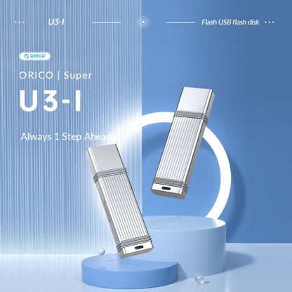 ORICO 32GB Type-C USB3.2 Gen1 USB Flash Drive, Read 260MB/s, Write 50MB/s (Silver) - USB Flash Drives by ORICO | Online Shopping South Africa | PMC Jewellery | Buy Now Pay Later Mobicred