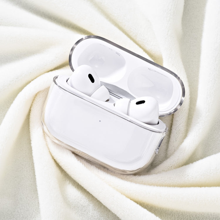 For AirPods Pro 2 Earphone Transparent PC Protective Case - For AirPods Pro 2 by PMC Jewellery | Online Shopping South Africa | PMC Jewellery