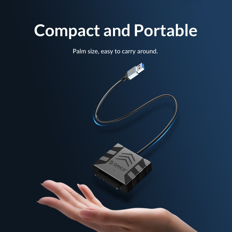 ORICO UTS1 USB 3.0 2.5-inch SATA HDD Adapter, Cable Length:1m - USB to IDE / SATA by ORICO | Online Shopping South Africa | PMC Jewellery | Buy Now Pay Later Mobicred