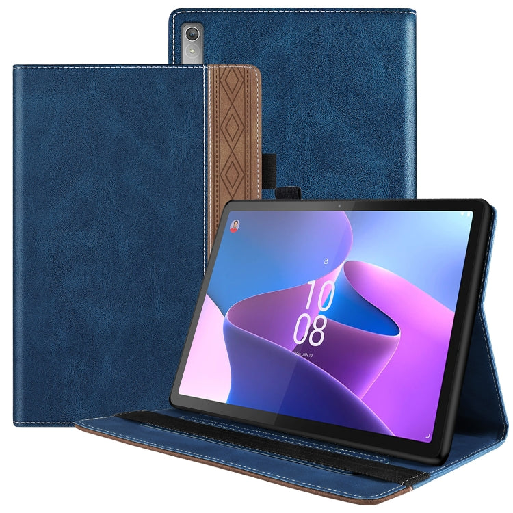 For Lenovo Tab P11 Pro Gen 2 Splicing Series Tablet PC Leather Case(Royal Blue) - Lenovo by PMC Jewellery | Online Shopping South Africa | PMC Jewellery | Buy Now Pay Later Mobicred