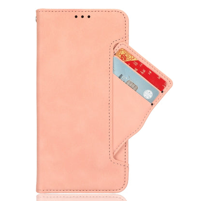 For Blackview BV7100 Skin Feel Calf Texture Card Slots Leather Phone Case(Pink) - More Brand by PMC Jewellery | Online Shopping South Africa | PMC Jewellery