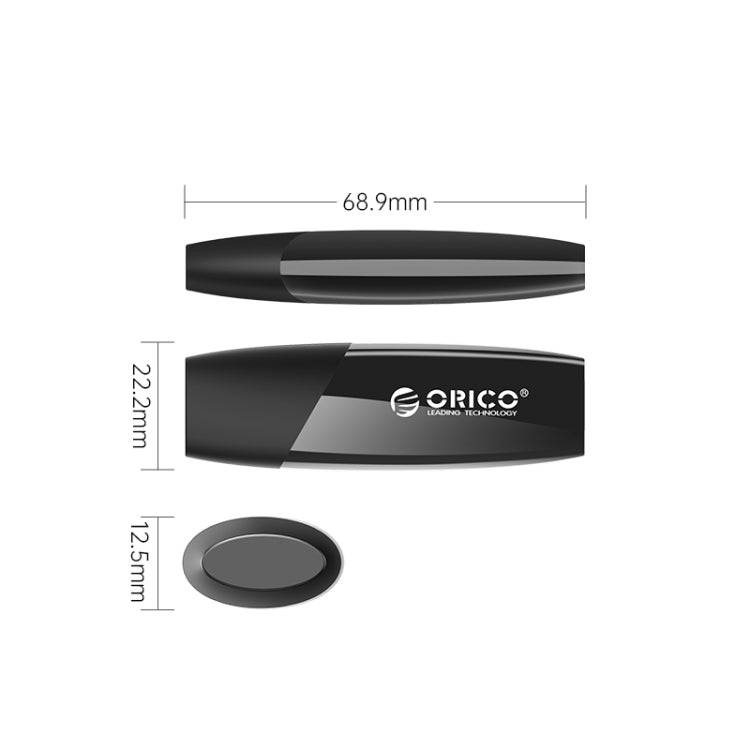 ORCIO USB3.0 U Disk Drive, Read: 100MB/s, Write: 15MB/s, Memory:256GB, Port:USB-A(Black) - free shipping - PMC Jewellery - Order now!
