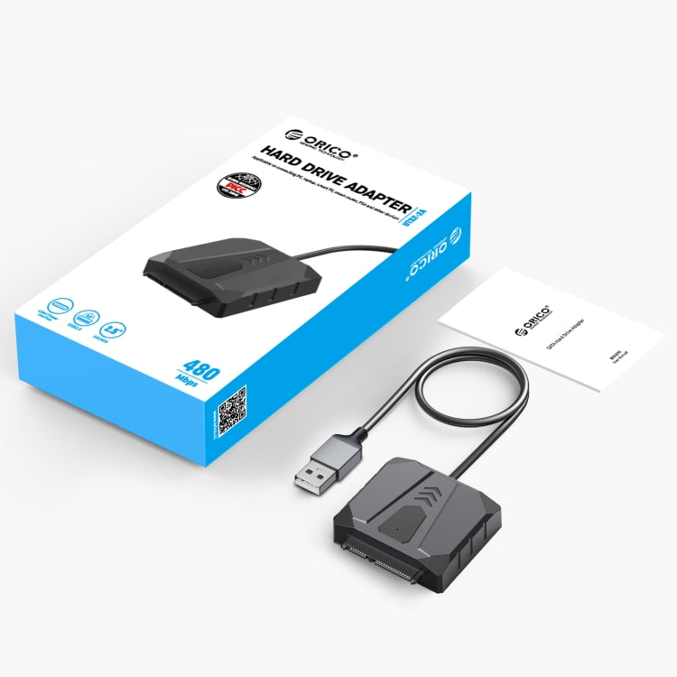 ORICO UTS2 USB 2.0 2.5-inch SATA HDD Adapter, Cable Length:0.5m - USB to IDE / SATA by ORICO | Online Shopping South Africa | PMC Jewellery | Buy Now Pay Later Mobicred