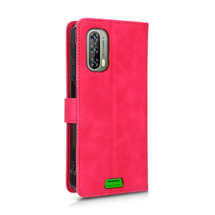 For Blackview BV7100 Skin Feel Magnetic Flip Leather Phone Case(Rose Red) - More Brand by PMC Jewellery | Online Shopping South Africa | PMC Jewellery | Buy Now Pay Later Mobicred