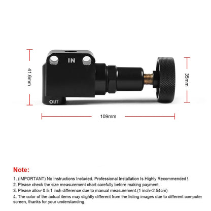 Car Brake Bias Proportioning Valve Pressure Regulator with 1/8-27 NPT Connectors - Brake System by PMC Jewellery | Online Shopping South Africa | PMC Jewellery