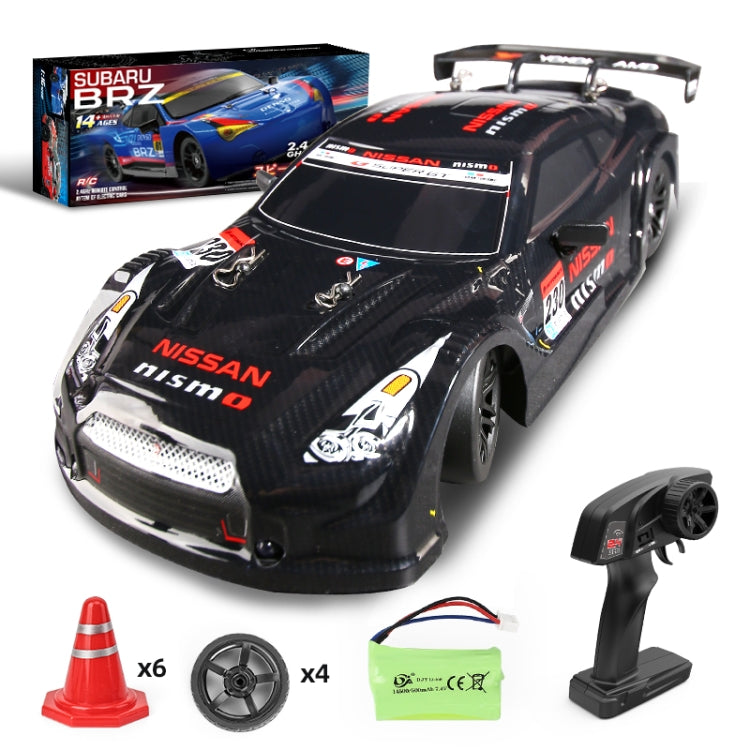 2.4G 1:16 4WD Drift RC Toy Car(Black) - RC Cars by PMC Jewellery | Online Shopping South Africa | PMC Jewellery