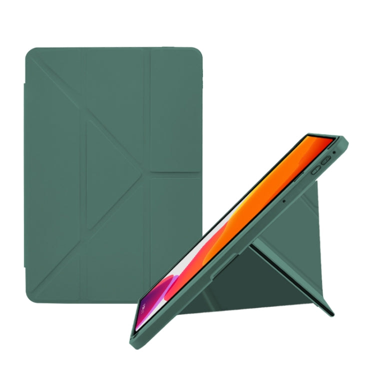 For Honor Tablet V7 Pro Acrylic 2 in 1 Y-fold Smart Leather Tablet Case(Emerald) - Honor by PMC TechLife | Online Shopping South Africa | PMC TechLife | Buy Now Pay Later Mobicred