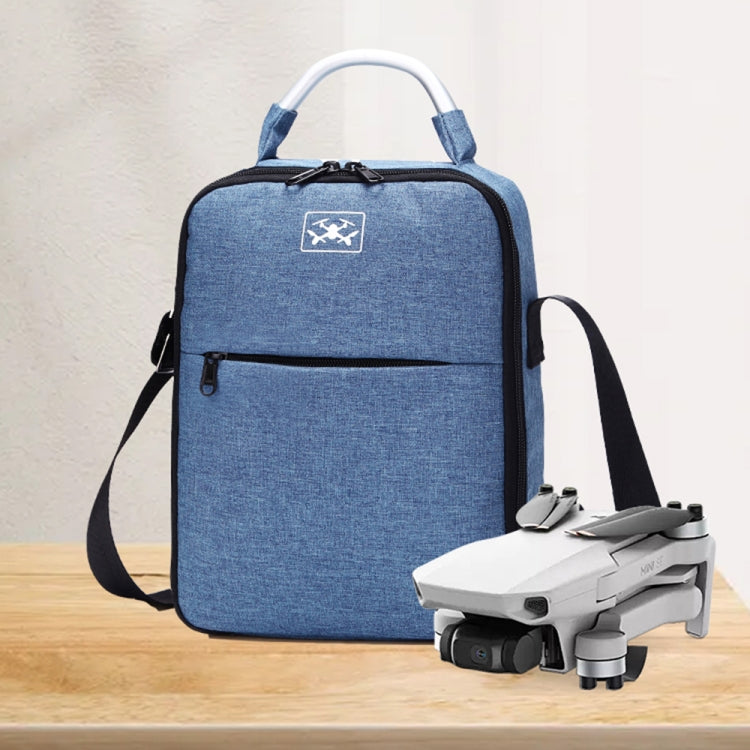 For DJI Mini SE Shockproof Single Shoulder Storage Carrying Case Box Bag, Size: 31 x 23 x 10cm(Blue + Black Liner) - Carry Cases & Bags by PMC Jewellery | Online Shopping South Africa | PMC Jewellery | Buy Now Pay Later Mobicred