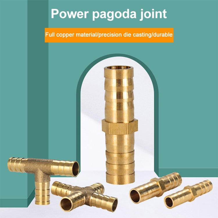 LAIZE 2pcs Pagoda Y-type Three Way Pneumatic Components, Caliber:6mm - Interface Series by LAIZE | Online Shopping South Africa | PMC TechLife | Buy Now Pay Later Mobicred