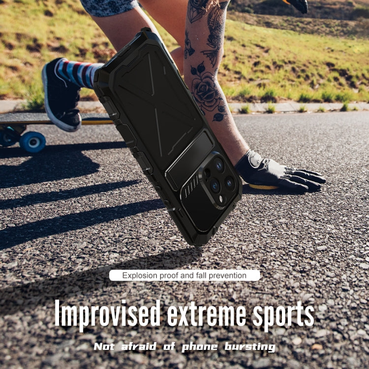 For iPhone 14 Plus R-JUST Life Waterproof Dustproof Shockproof Phone Case(Green) - iPhone 14 Plus Cases by R-JUST | Online Shopping South Africa | PMC TechLife | Buy Now Pay Later Mobicred