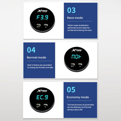 For Nissan Navara NP300 2015- TROS CK Car Potent Booster Electronic Throttle Controller - Car Modification by TROS | Online Shopping South Africa | PMC Jewellery | Buy Now Pay Later Mobicred