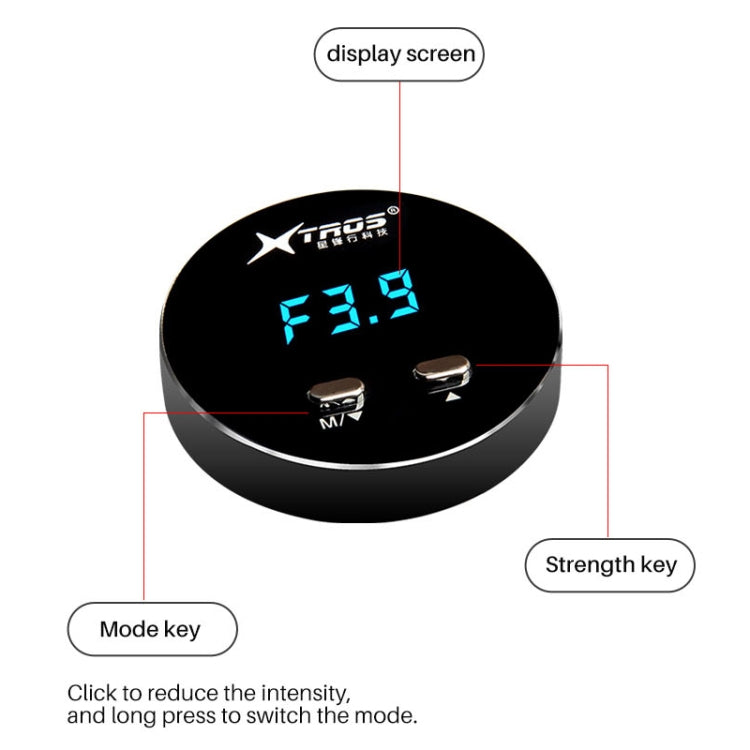 For Mitsubishi Strada 2015- TROS CK Car Potent Booster Electronic Throttle Controller - Car Modification by TROS | Online Shopping South Africa | PMC Jewellery | Buy Now Pay Later Mobicred