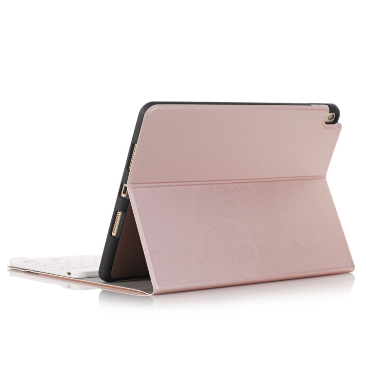 Detachable Bluetooth Keyboard Leather Tablet Case For iPad Air 3 / Pro 10.5 / 10.2 2021 & 2020 & 2019(Rose Gold) - Universal by PMC Jewellery | Online Shopping South Africa | PMC Jewellery