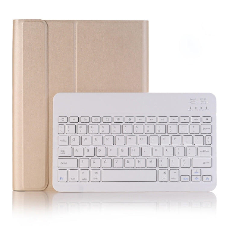 Detachable Bluetooth Keyboard Leather Tablet Case For iPad Air 3 / Pro 10.5 / 10.2 2021 & 2020 & 2019(Gold) - Universal by PMC Jewellery | Online Shopping South Africa | PMC Jewellery