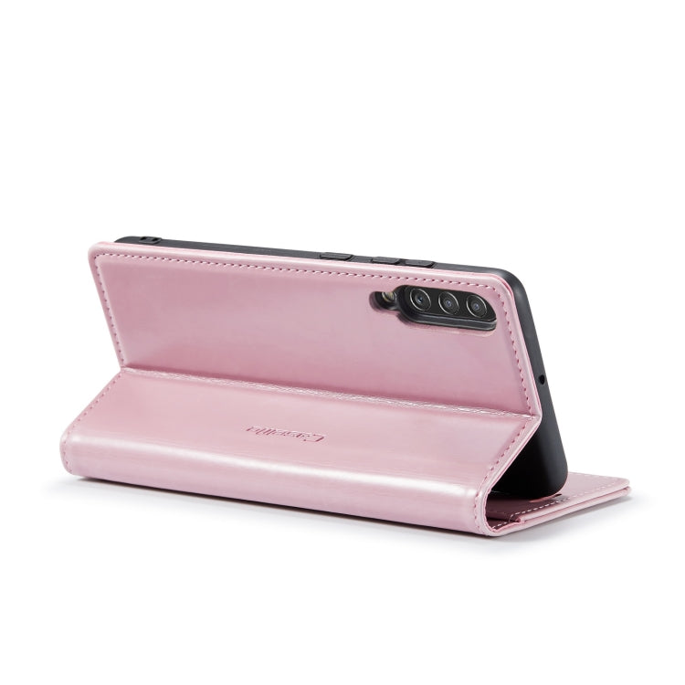 For Samsung Galaxy A30s／A50s／A50 CaseMe 003 Crazy Horse Texture Leather Phone Case(Rose Gold) - Galaxy Phone Cases by CaseMe | Online Shopping South Africa | PMC Jewellery | Buy Now Pay Later Mobicred