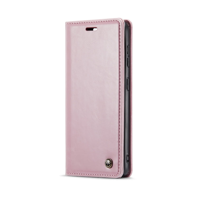 For Samsung Galaxy S20 Ultra CaseMe 003 Crazy Horse Texture Leather Phone Case(Rose Gold) - Galaxy Phone Cases by CaseMe | Online Shopping South Africa | PMC Jewellery | Buy Now Pay Later Mobicred