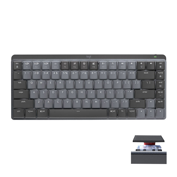 Logitech MX Mechanical Mini Wireless Bluetooth Dual Mode Keyboard with Logi Bolt USB Receiver(Red Axis) - free shipping - PMC TechLife - Order now!