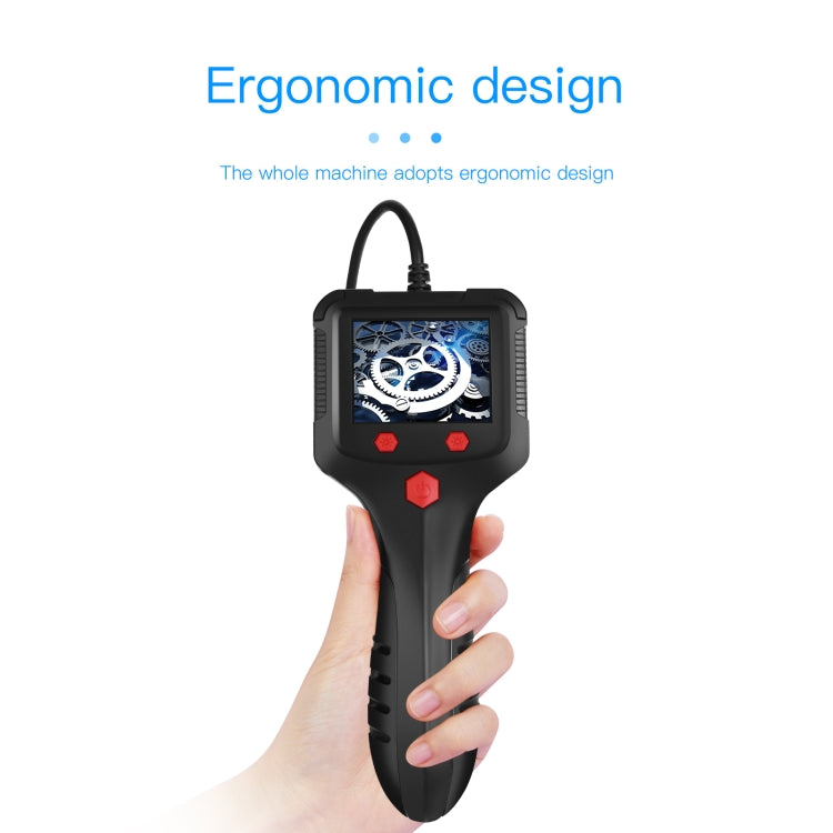 P100 5.5mm 2.4 inch HD Handheld Endoscope Hardlinewith with LCD Screen, Length:10m -  by PMC TechLife | Online Shopping South Africa | PMC TechLife | Buy Now Pay Later Mobicred