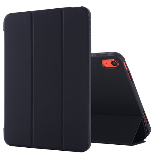 For iPad 2025 / 2022 Tri-fold Holder Tablet Leather Case(Black) - iPad 2025 / 2022 Cases by PMC Jewellery | Online Shopping South Africa | PMC Jewellery | Buy Now Pay Later Mobicred