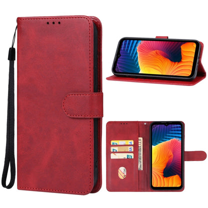 For Doogee V30 5G Leather Phone Case(Red) - Doogee Cases by PMC Jewellery | Online Shopping South Africa | PMC Jewellery | Buy Now Pay Later Mobicred