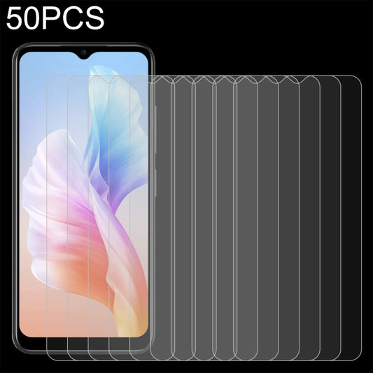 For DOOGEE X98 Pro 50pcs 0.26mm 9H 2.5D Tempered Glass Film - For Doogee by PMC Jewellery | Online Shopping South Africa | PMC Jewellery | Buy Now Pay Later Mobicred