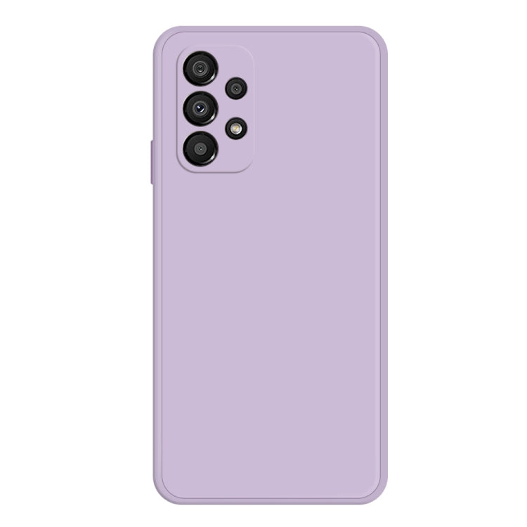 For Samsung Galaxy A33 5G Imitation Liquid Silicone Phone Case(Purple) - Galaxy Phone Cases by PMC Jewellery | Online Shopping South Africa | PMC Jewellery