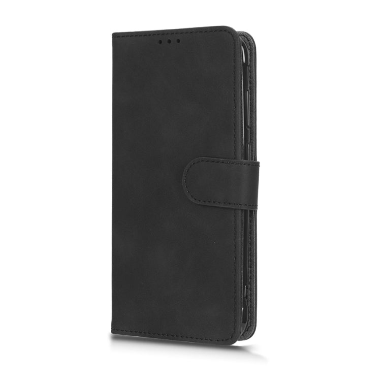 For Blackview BV5200 Skin Feel Magnetic Flip Leather Phone Case(Black) - More Brand by PMC Jewellery | Online Shopping South Africa | PMC Jewellery