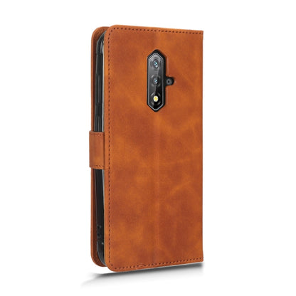 For Blackview BV5200 Skin Feel Magnetic Flip Leather Phone Case(Brown) - More Brand by PMC Jewellery | Online Shopping South Africa | PMC Jewellery | Buy Now Pay Later Mobicred