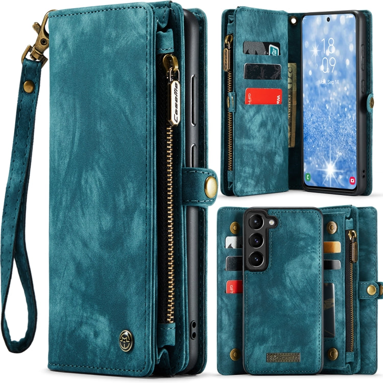 For Samsung Galaxy S23+ 5G CaseMe 008 Detachable Multifunctional Leather Phone Case(Blue) - Galaxy S23+ 5G Cases by CaseMe | Online Shopping South Africa | PMC Jewellery | Buy Now Pay Later Mobicred