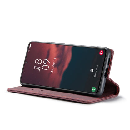 For Samsung Galaxy S23+ 5G CaseMe 013 Multifunctional Horizontal Flip Leather Phone Case(Wine Red) - Galaxy S23+ 5G Cases by CaseMe | Online Shopping South Africa | PMC Jewellery | Buy Now Pay Later Mobicred