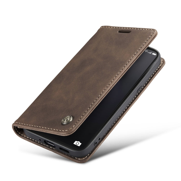 For OPPO Reno8 Pro 5G Global CaseMe 013 Multifunctional Horizontal Flip Leather Phone Case(Coffee) - OPPO Cases by CaseMe | Online Shopping South Africa | PMC Jewellery | Buy Now Pay Later Mobicred