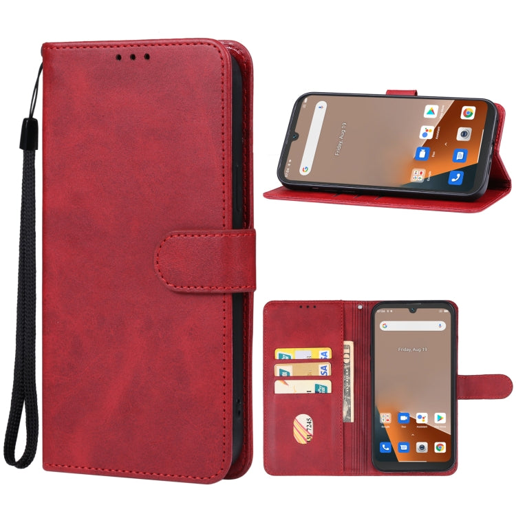 For Blackview BV5200 Pro Leather Phone Case(Red) - More Brand by PMC Jewellery | Online Shopping South Africa | PMC Jewellery