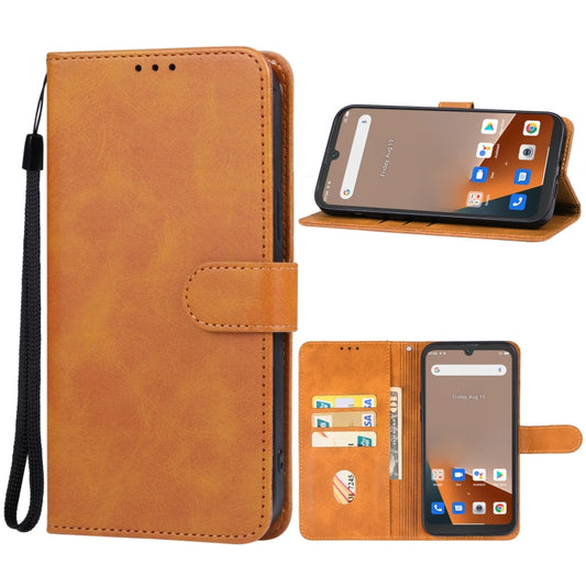 For Blackview BV5200 Pro Leather Phone Case(Brown) - More Brand by PMC Jewellery | Online Shopping South Africa | PMC Jewellery