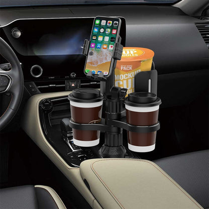 B04 Car Drink Water Cup Mobile Phone Holder(Grey) - Car Drink Holders by PMC Jewellery | Online Shopping South Africa | PMC Jewellery | Buy Now Pay Later Mobicred