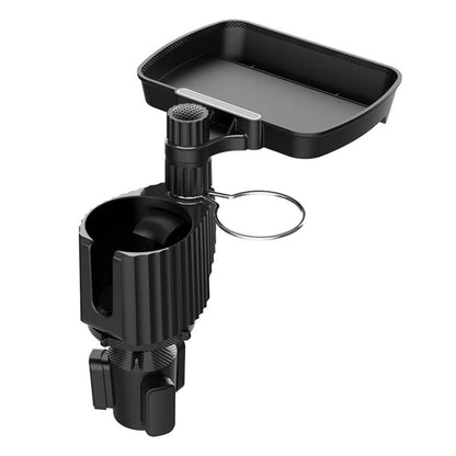 A09 Car Drink Water Cup Holder 360 Degree Rotating Dinner Plate(Black) - Car Drink Holders by PMC Jewellery | Online Shopping South Africa | PMC Jewellery | Buy Now Pay Later Mobicred