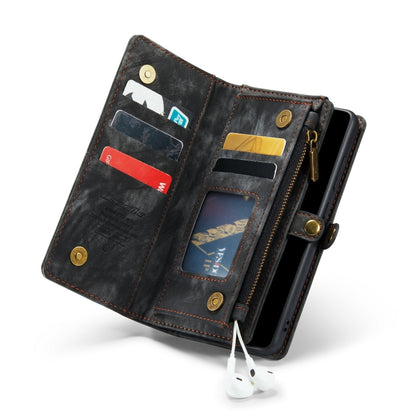 For Galaxy A71 4G CaseMe-008 Detachable Multifunctional Horizontal Flip Leather Case with Card Slot & Holder & Zipper Wallet & Photo Frame(Black) - Galaxy Phone Cases by CaseMe | Online Shopping South Africa | PMC Jewellery | Buy Now Pay Later Mobicred