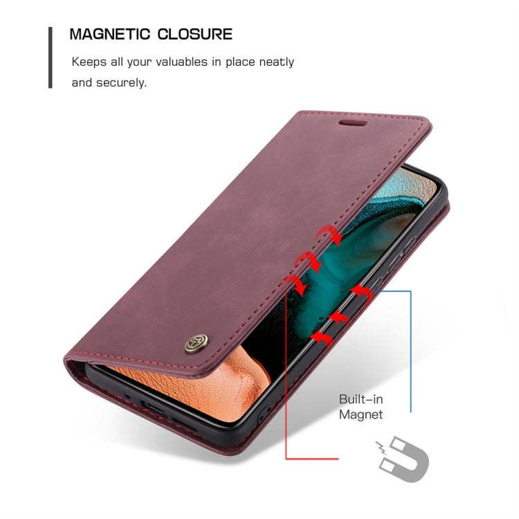 For Xiaomi Redmi K30 Pro CaseMe-013 Multifunctional Horizontal Flip Leather Case with Card Slot & Holder & Wallet(Wine Red) - Xiaomi Cases by CaseMe | Online Shopping South Africa | PMC Jewellery | Buy Now Pay Later Mobicred