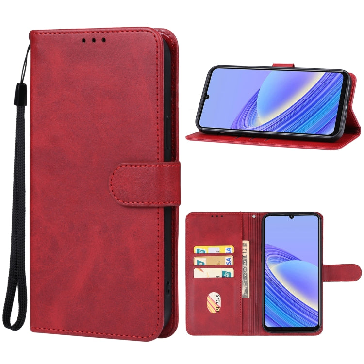 For TCL 40 SE Leather Phone Case(Red) - More Brand by PMC Jewellery | Online Shopping South Africa | PMC Jewellery | Buy Now Pay Later Mobicred